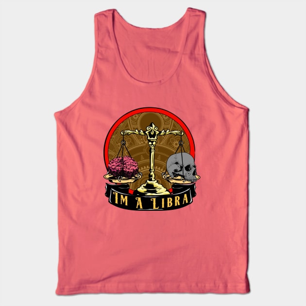 LIBRA Tank Top by theanomalius_merch